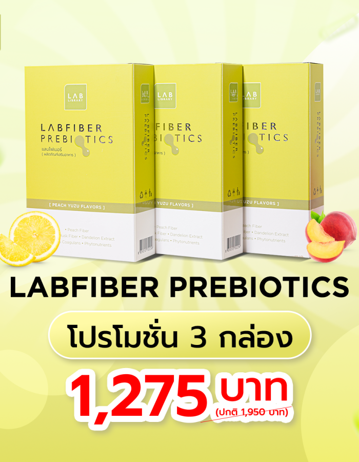 LABFIBER PREBIOTICS 3 กล่อง